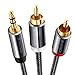 Cable Audio RCA,Victeck Nylon Trenzado 3,5mm Jack Macho a 2 RCA Macho...