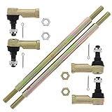All Balls Racing Tie Rod Upgrade Kit compatible with/replacement for Honda Trx500Fa 01-17, Trx500Fe,...