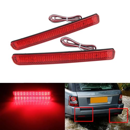 Réflecteurs pare-chocs LED rouges à double intensité pour Discovery et Range - 2