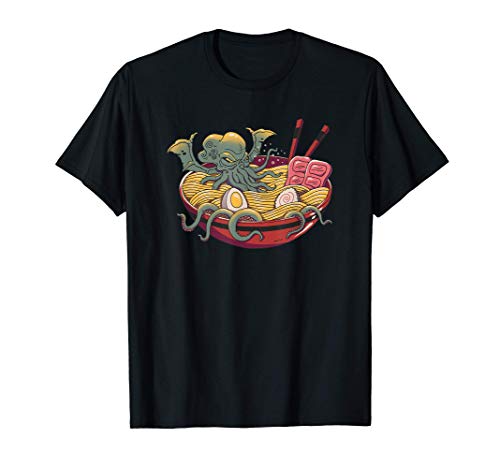 Ramen Cthulhu T-Shirt Cover
