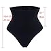 FOCUSSEXY Women's Body Shaper Butt Lifter Control Panties Boyshort Underwear Black