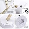 KHTO Bonsai Tree Light – 108 LED DIY Desk Tree Lamp for Home, Bedroom, Wedding, or Party Decor – USB & Battery Operated with Touch Switch - Image 5
