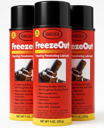 FreezeOut Bolt Loosening Spray, Instantly Breaks Rust