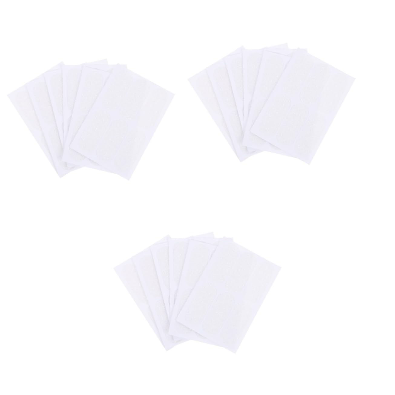 FRCOLOR 3sets Convenient Ear Patch Sticker Cosmetics Tape Sticks Ideal for Correction 6sheets*3