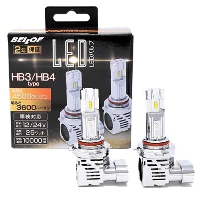 Amazon | BELLOF (ベロフ) ヘッドランプ＆フォグランプ用LEDバルブ HB3