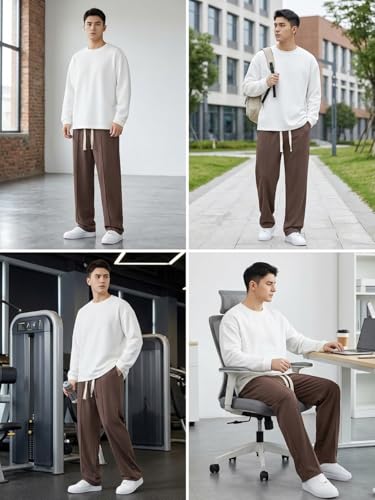 Image of GRECIILOOKS Men's Lycra Cargo Track Pants - Loose Fit Joggers for Men | Korean Style Travel & Lounge Wear with Pockets (Available in Plus Size)