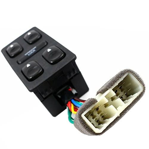 Interruptor de ventana para Hyundai Elantra mando maestro regulador de cristal eléctrico 92-94 4