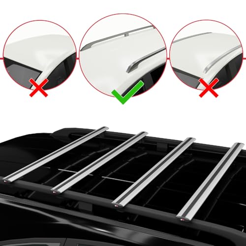 Barres de toit railing Peugeot Rifter 2019-2022 aluminium porte-bagages