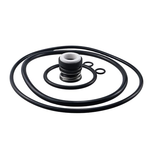 Aretle Replacement Swimming Pool Pump Seal O-Ring Rebuild Kit Repair Compatible Hayward MaxFlo II 2 Swimming Pool Pump SP2305X7(EE)(SP) (W3) SP2307X10(2) (W3) SP2315X20(2)