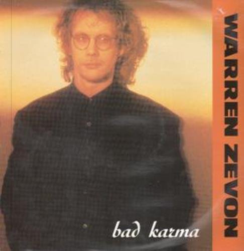 Album Art for Bad Karma 12" Single Vinyl by Warren Zevon