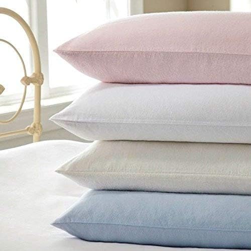 Cream Flannelette Sheet Set Double size Fitted Sheet, Flat Sheet , 2x Pillowcases Bed Sheet Set Double Size