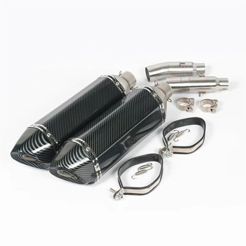 Silencieux échappement 51 mm pour moto CB900 et CB919 raccord central Model B