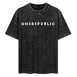 OneRepublics Logo Vintage Oversized T Shirt Summer Short Sleeve Shirts for Mens Womens S