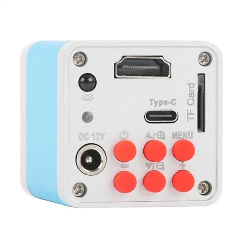 ラボ用顕微鏡アクセサリー 4K UHD 1080P 60FPS 30FPS HDMI タイプ C 産業用デジタル顕微鏡カメラ