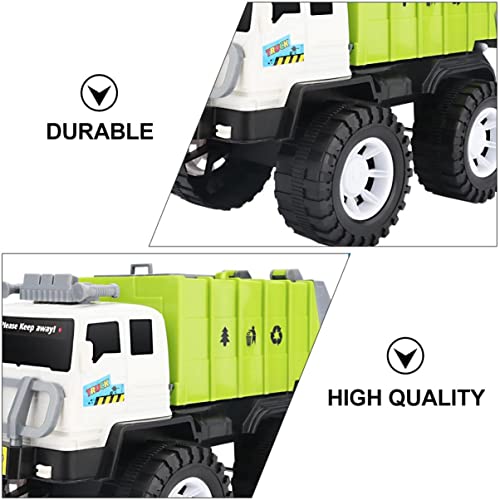 Ibasenice 1Setgarbage Play Can Toys, Vehicle Management Learning Truck, Truck Recycling Kids Simulation Girls Boys, Classify Sanitation For Sorting Cans Game Funny Garbage Early Model Push #TOP5