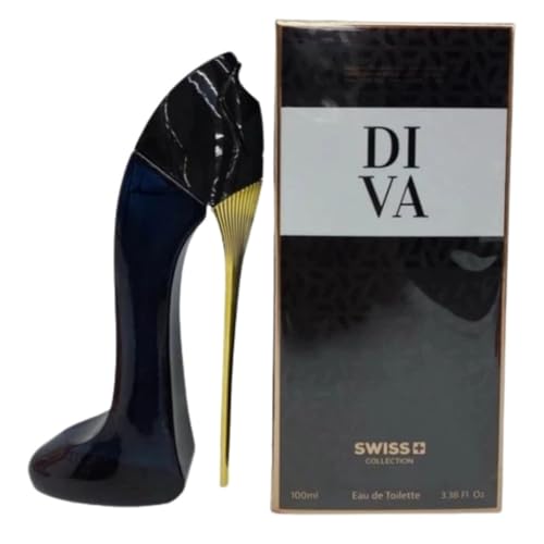 Image of Diva & Diva Sparkle Spray Perfume Set, 100 ml / 3.4 fl oz Each | Long-Lasting Fragrances | Eau de Parfum | Pack of 2
