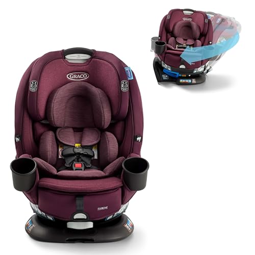 Graco Turn2Me 3-in-1 Rotating Convertible Car Seat, London, Rear-Facing...