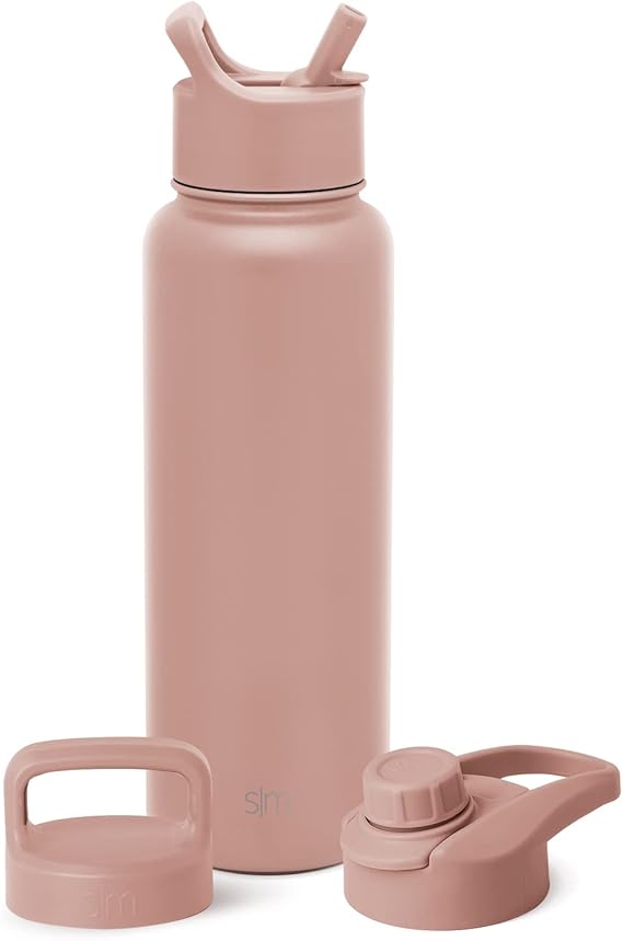 Simple Modern Water Bottle with Straw, Chug Lid and Handle Insulated