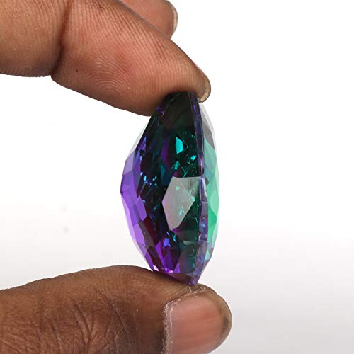 REAL-GEMS Multi Color Ametrine 99.45 Ct Pear Shaped With Quality Assurance3