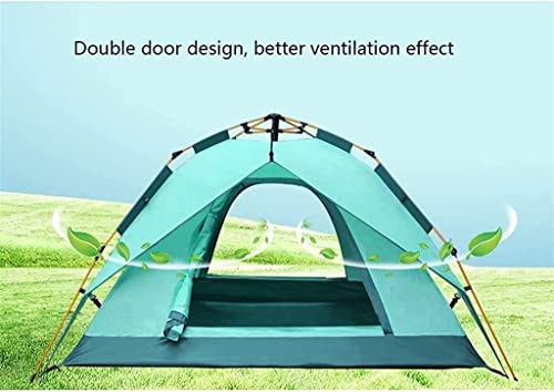 Carpa de Camping QUQUQ para 3-4 Personas Resistente al Viento y Lluvia miniatura 6