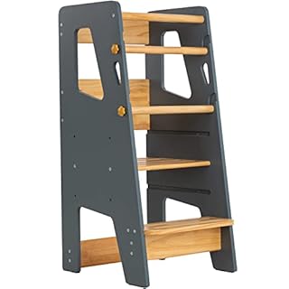 Ocodile Toddler Standing Tower - Safer Than a Step Stool, Perfect Place for Stepping Up and Learning New Skills - Ideal Helper for Little Kids in The Kitchen (B09Z2KCHG1)