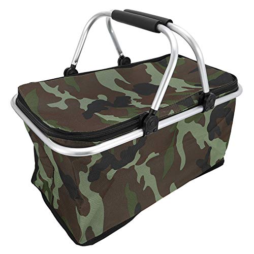 BESPORTBLE Nevera portátil neveras portatiles Bolsa termica Exterior Impermeable para pícnic cestas Bolsa de Picnic de Gran tamaño Bolsa de pícnic con Aislamiento Estructura de Aluminio