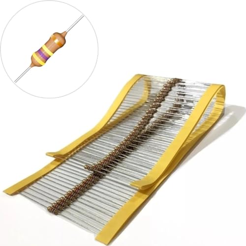Resistor 470K -1/4W-5% Kit com 100 Unidades - Para Eletrônica