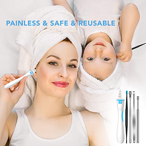 Earwax Removal Kit, Q Grips Earwax Remover, Ear Cleaner, Ear Cleaner, Ear Wax Removal, Safe Spiral Ear Wax Removal Tool With 16 Pcs Soft And Flexible Replacement Tips For Adult #TOP6