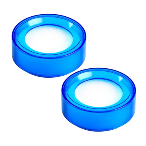 Mobestech 2 piezas Esponja Húmeda para Dedos Unidades Humectante de Yemas para Contar Dinero Herramienta Duradera y Fácil de Limpiar para Cajeros y Manejo