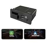 TK78-66-9U0C CarPlay Android Auto Retrofit Kit Fits for Mazda 2 3 6 CX-5 CX-3 MX-5 2014-2020 Year Miata Interface Port Aux Console 00008FZ34 Dual USB Interface Module