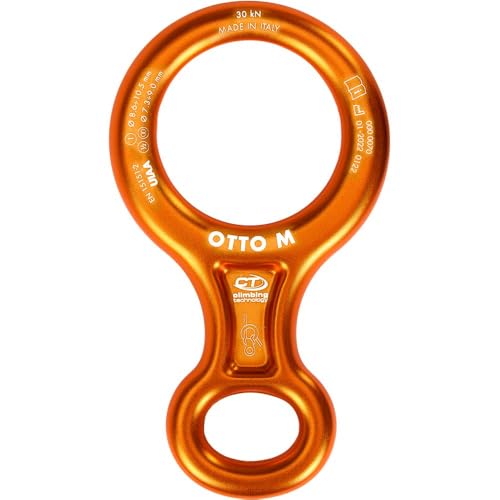 Climbing Technology Abseilachter - Descensor tamaño mediano, colores aleatorios