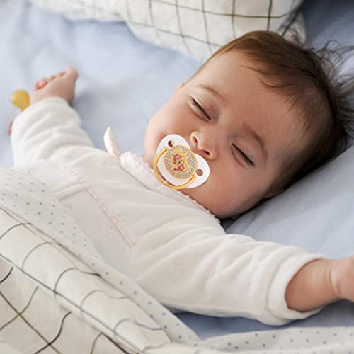 Chupeta Soothie - Diamond Binkies para a estabilidade emocional do bebê,Brinquedo em forma de mamilo