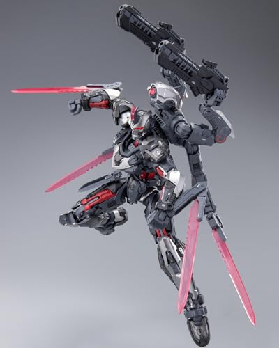 Image of Pipigirl Genuine License Plastic Model Action Figures Kits, Flame Soul Emperor of Flame, 8.66in Mecha Model, 1:100 Collectible Easy to Assemble Action Figures