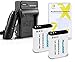 2 Pack Battery and Charger Kit for Nikon COOLPIX P900, P610, P600, B700 Digital Camera Includes 2 Extended Replacement (2200Mah) EN-EL23 Batteries + Ac/Dc Rapid Travel Charger + Screen Protectors
