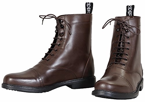 TuffRider Men's Barouque Lace Up Laced Paddock Boots