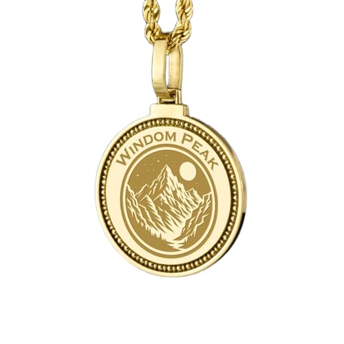 Collier dollar des sables en argent plaqué or pour été