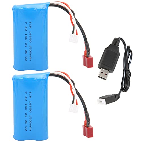 Batterie Lipo 7.4V 1500mAh 15c batterie rechargeable lithium polymère RC