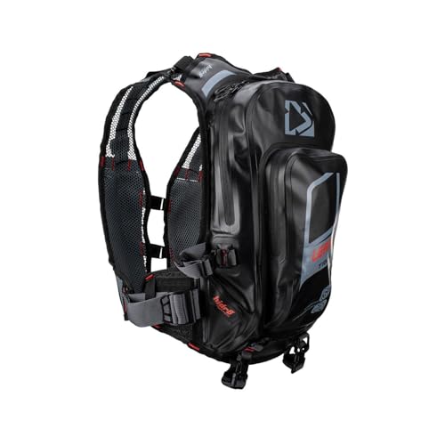 Poche hydratation moto tout-terrain Leatt HydraDri WP 2.0 Titanium réglable
