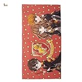 ◆ Medidas: 70 x 140 cm BricoLoco. Toalla roja microfifra Harry. Toalla original Potter para playa, baño, piscina… Regalo para niños y niñas. (1 uds)