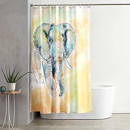 Rideau de douche anti moisissure 180x180 en polyester lavable