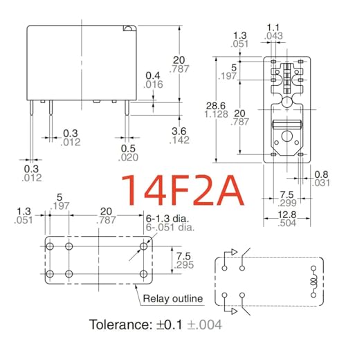 Relé de 6 pines SMI-S-224LM soluciona fallos de encendido en placas 24V 2