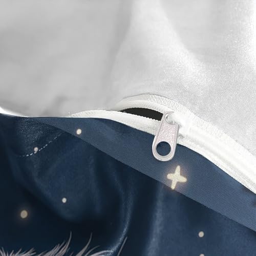 Housse de couette ours hypoallergénique et super douce en microfibre résistante 3D - 8