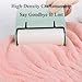 Jenmex 2Pcs Super Absorbent Microfiber Hair Towel Wraps for Women-Quick Drying Towel with Bow,Hair Drying Caps for Curly&Wet Hair, Anti-Frizz Turbans,Perfect for Hair Plopping (Blue & Pink)