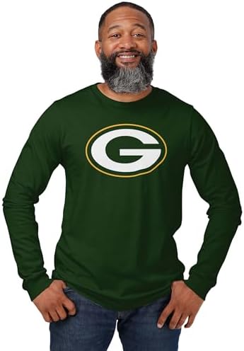 FOCO NFL Mens NFL Team Primary Logo Long Sleeve T-Shirt