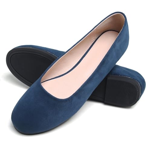 Image of SAILING LU Casual Shoes for Women Dressy Ballet Flats | Comfort Fit, Work Shoes,Casual for Women, Slip-Ons Loafers