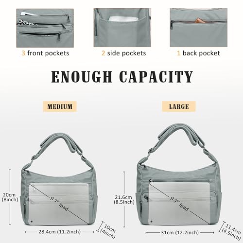Large Cross Body Bag Women Lightweight Purses for Women Crossbody Water Resistant Multi Pockets Crossbody Bag for Women Anti Theft Shoulder Bag Travel Purses for Women by VOLGANIK ROCK - Used condition - Image 3