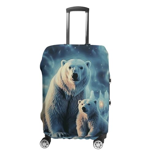 Housse de valise Two Polar Bear anti-rayures pour voyager sans stress