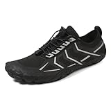 AUXDIQ Schwimmschuhe Damen Herren Badeschuhe Aquaschuhe Surfschuhe Wasserschuhe Strandschuhe Barfuß...