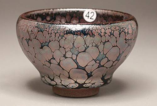TONGTONG One Featured JianZhan Raw Ore Tenmoku Colorful Wide Mouth Tea Cups Handmade Ceramic kung fu Tea Cup - NO.53