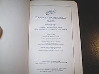 C.R.C. Standard Mathematical Tables Tenth Edition. B000RDQMHA Book Cover
